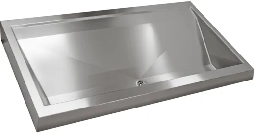 KWC PROFESSIONAL Prestige Reihenwaschanlage (600) PRES212 fr Wandmontage ohne Armaturenbank Breite 1200mm