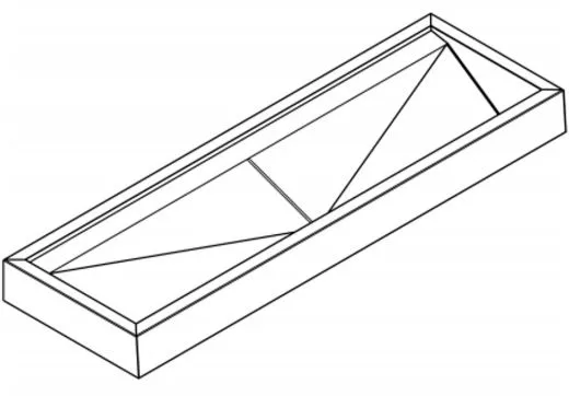 KWC PROFESSIONAL Prestige Reihenwaschanlage (600) PRES318 fr Wandmontage ohne Armaturenbank Breite 1800mm