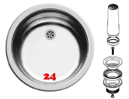 PYRAMIS Rundbecken (100034103) ohne berlauf medical