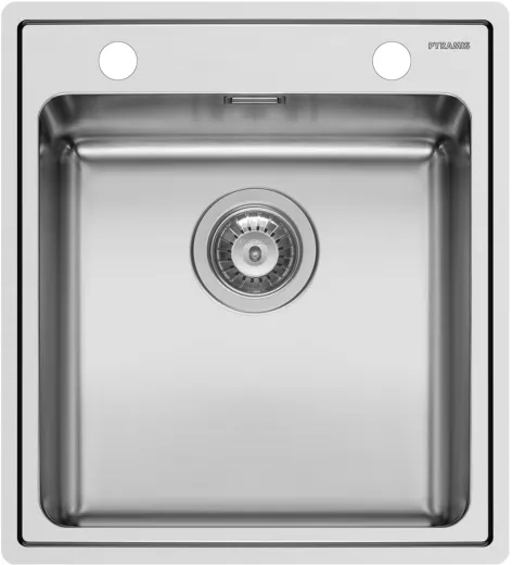 PYRAMIS Kchensple Pella (47x52) 1B HLB Einbausple Flachrand / Flchenbndig mit Drehknopfventil