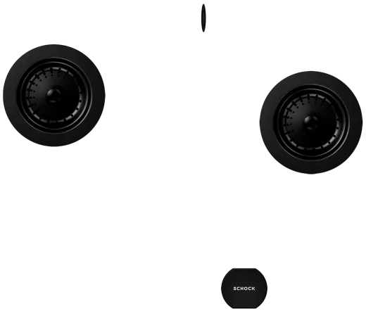 SCHOCK Kchensple Signus C-150 Cristadur Nano-Granitsple / Ecksple mit Drehexcenter