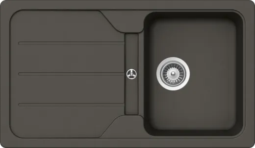 SCHOCK Kchensple Formhaus D-100 Cristalite Granitsple / Einbausple Basic Line mit Drehexcenter