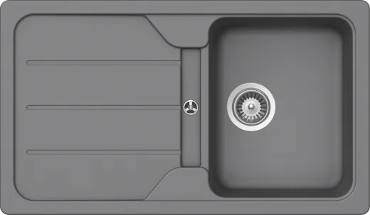 SCHOCK Kchensple Formhaus D-100 Cristalite Granitsple / Einbausple Basic Line mit Drehexcenter
