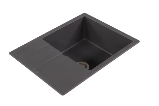 SCHOCK Kchensple Manhattan D-100 Cristalite Granitsple / Einbausple Basic Line mit Drehexcenter