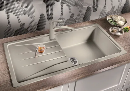 ❎*BLANCO Kchensple Sona XL 6 S Silgranit PuraDurII Granitsple / Einbausple mit Handbettigung