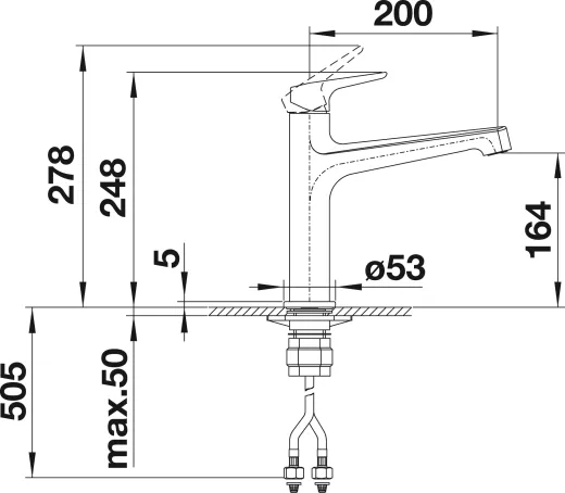 ✅ BLANCO Felisa-Silgranit-Look perlgrau