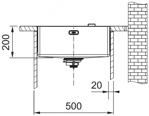 FRANKE Kchensple Box BXX 210-45/110-45 Edelstahlsple 3 in 1 (Einbau, Unterbau, Flchenbndig) Siebkorb als Stopfenventil