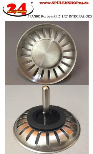 FRANKE Korbventil 3 1/2" INTEGRAL-OEX