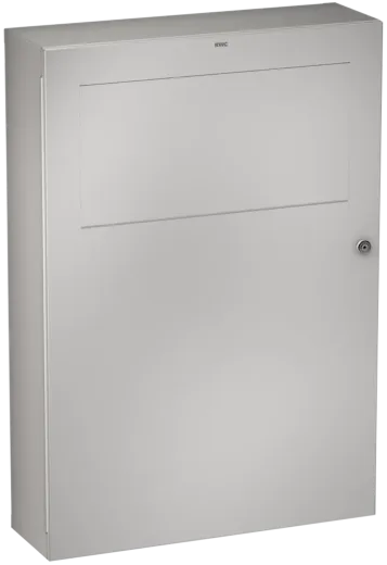 KWC PROFESSIONAL Rodan Abfallbehlter RODX606 fr die Aufputzmontage Fassungsvermgen zirka 45 Liter