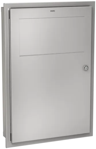KWC PROFESSIONAL Rodan Abfallbehlter RODX604E fr die Unterputzmontage Fassungsvermgen zirka 13 Liter