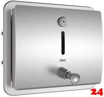 KWC PROFESSIONAL Stratos Seifenspender STRX619EN Unterputzmontage manueller Betrieb ohne Nachfllmedien