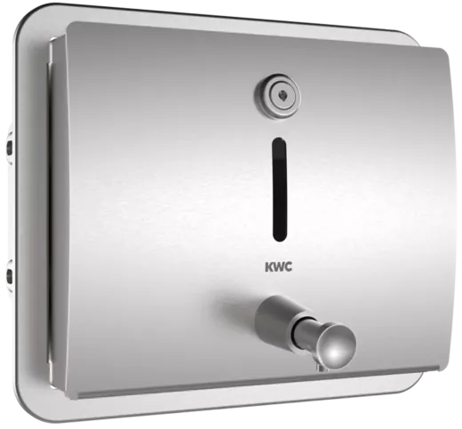 KWC PROFESSIONAL Stratos Seifenspender STRX619EN Unterputzmontage manueller Betrieb ohne Nachfllmedien