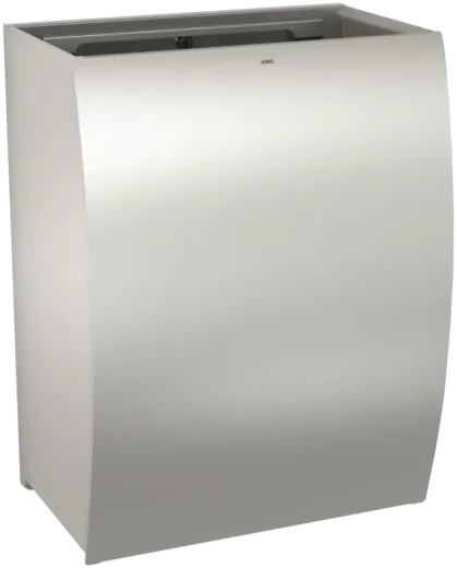 KWC PROFESSIONAL Stratos Abfallbehlter STRX607 (45) fr die Aufputzmontage Fassungsvermgen zirka 45 Liter