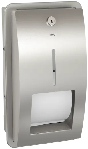 KWC PROFESSIONAL Stratos WC-Rollenhalter STR672E mit Spindelsystem fr Unterputzmontage