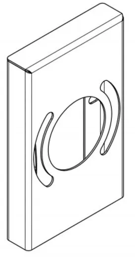 KWC PROFESSIONAL Hygienebeutelspender HBD191 fr die Aufputzmontage