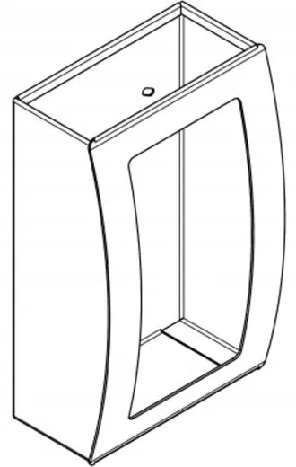 KWC PROFESSIONAL Stratos Hygienebeutelspender STRX615 fr die Aufputzmontage