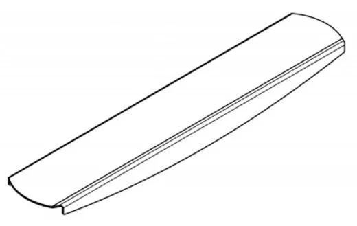 KWC PROFESSIONAL Stratos Ablage STRX624 fr die Aufputzmontage