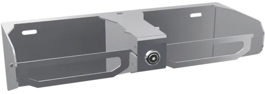 KWC PROFESSIONAL WC-Doppelrollenhalter CHRX676N fr die Aufputzmontage