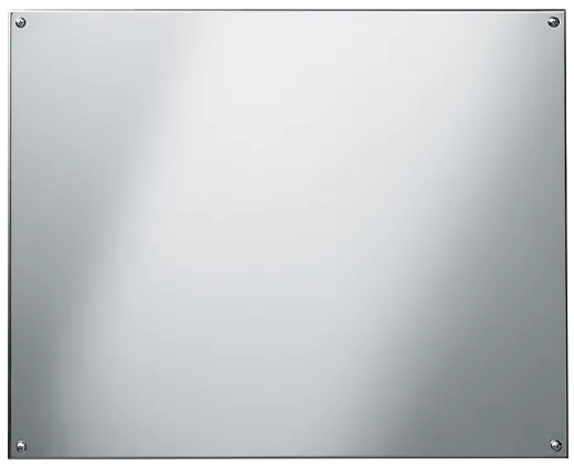 KWC PROFESSIONAL Spiegel CHRH401 Spiegel aus Chromnickelstahl hochglanzpoliert Materialstrke 1,0 mm