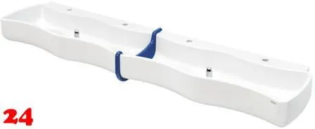 KWC PROFESSIONAL WASHINO-4 Kinder Wasch-und Spielrinne SANW205 Mineralwerkstoff MIRANIT 4 Waschpltze