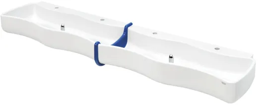 KWC PROFESSIONAL WASHINO-4 Kinder Wasch-und Spielrinne SANW205 Mineralwerkstoff MIRANIT 4 Waschpltze