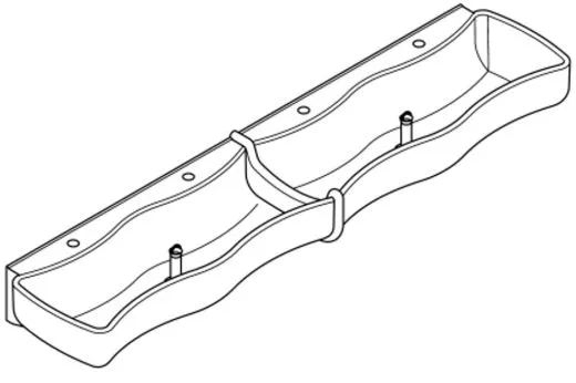 KWC PROFESSIONAL WASHINO-4 Kinder Wasch-und Spielrinne SANW205 Mineralwerkstoff MIRANIT 4 Waschpltze