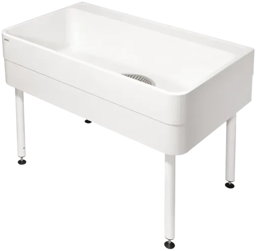 KWC PROFESSIONAL Miranit Werkraumbecken SIRW771 Reinigungsbecken / Schlammfangbecken Mineralgranit (1100x700mm)