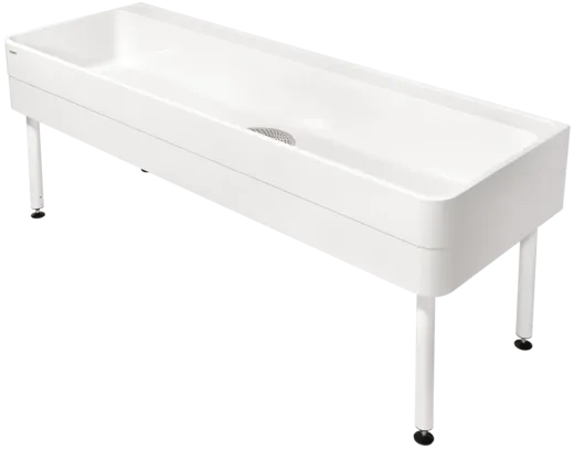 KWC PROFESSIONAL Miranit Werkraumbecken SIRW773 Reinigungsbecken / Schlammfangbecken Mineralgranit (2000x700mm)