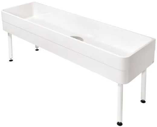 KWC PROFESSIONAL Miranit Werkraumbecken SIRW775 Reinigungsbecken / Schlammfangbecken Mineralgranit (2000x600mm)