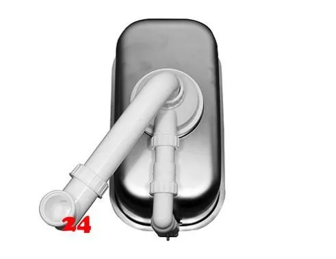 BLANCO Ablaufgarnitur 1 x 3,5'' Sieb ohne Ablauffernbedienung berlauf rund Komplett Serie: Axis, EE, Jota, Midi, Subline, Supra,Ypsilon, Wave (225703)