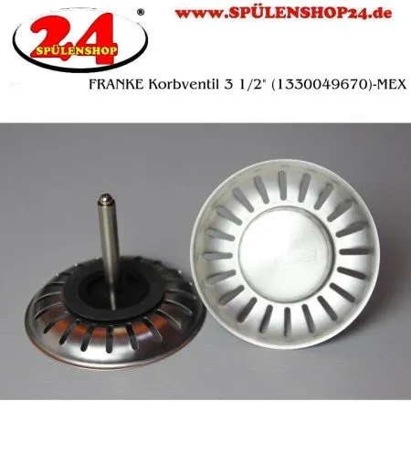FRANKE Korbventil 3 1/2" (1330049668)-MEX