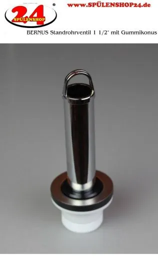BERNUS Standrohrventil 1 1/2" mit Gummikonus