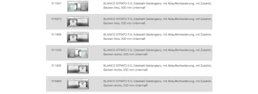 BLANCO Ablaufgarnitur 1 x 3,5'' Sieb mit Ablauffernbedienung berlauf rund Ablaufgarnitur Komplett Serie: Strato (220500)