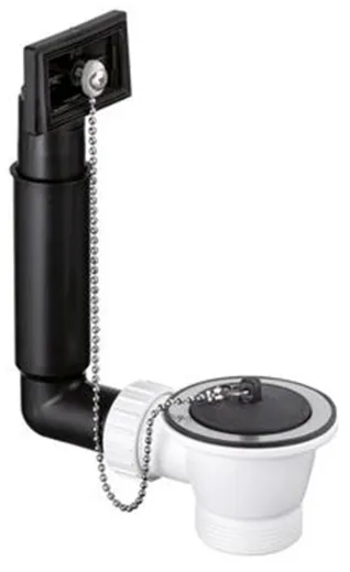 BLANCO Ablaufgarnitur 1 x 1,5'' Stopfen berlauf eckig = Ersatz fr 223063 Komplett Serie: TOP (222458)