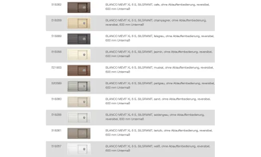 BLANCO Ablaufgarnitur 1 x 3,5'' Sieb ohne Ablauffernbedienung berlauf rund Komplett Serie: Dalago, Metra, Mevit, Rondo, Zia (220468)