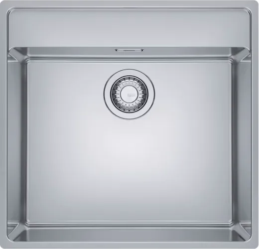 FRANKE Kchensple Maris MRX 210-50 A Edelstahlsple Slimtop / Flchenbndig mit Siebkorb als Stopfenventil