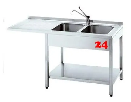 AfG Splcenter (1800x700) auf Unterbau VSC187R-BR Gewerbesple mit verschweitem Untergestell