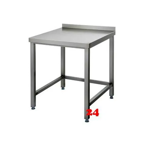 AfG Arbeitstisch ohne Grundboden mit Aufkantung (B700xT700) AT077A verschweite Ausfhrung 3-seitig verstrebt
