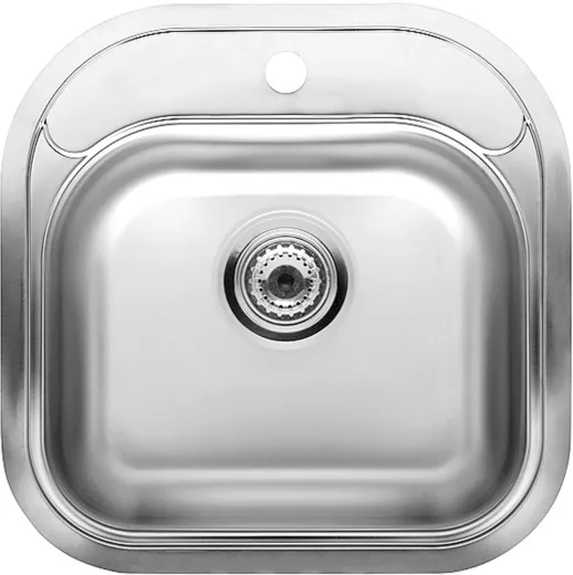 REGINOX Clean & Care Boston (R) KG-CC Einbausple Edelstahl mit Einbaurand und Hahnlochbank ohne berlauf medizinischer Bereich