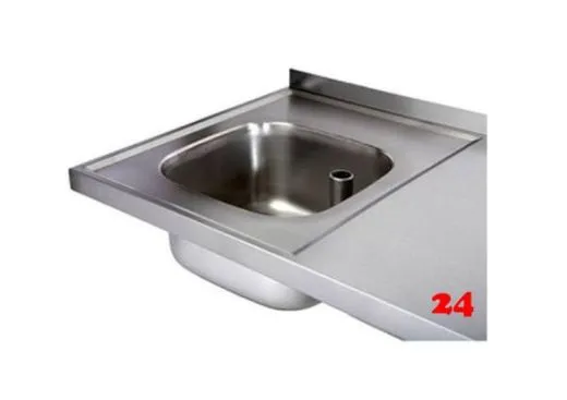 AfG Einschweibecken (500x500) BE5525 fr Einbau in Edelstahlarbeitsplatten Beckentiefe 250mm