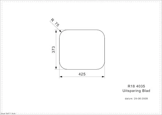 REGINOX Kchensple R18 4035 OKG Einbausple Edelstahl mit Einbaurand Siebkorb als Stopfenventil