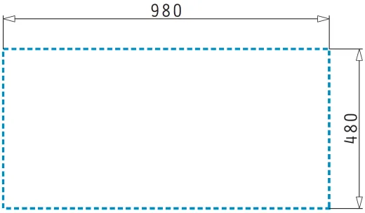 PYRAMIS Kchensple Sparta (100x50) 1 1/4B 1D Einbausple / Edelstahlsple Siebkorb als Drehknopfventil