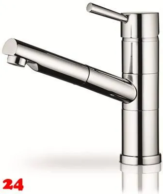 ✅ PYRAMIS Kchenarmatur Ariata Classic Einhebelmischer Chrom mit Zugauslauf als Schlauchbrause