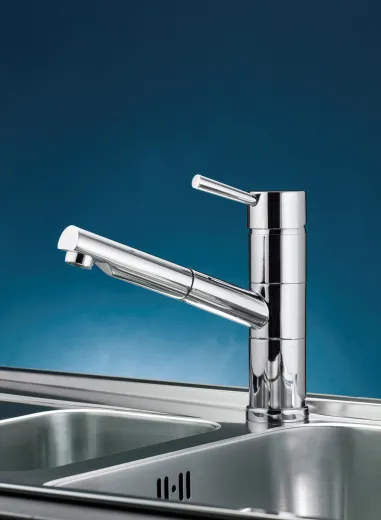 ✅ PYRAMIS Kchenarmatur Ariata Classic Einhebelmischer Chrom mit Zugauslauf als Schlauchbrause