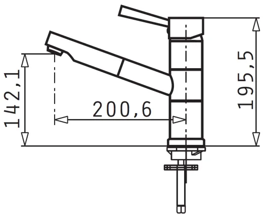✅ PYRAMIS Kchenarmatur Ariata Classic Einhebelmischer Chrom mit Zugauslauf als Schlauchbrause