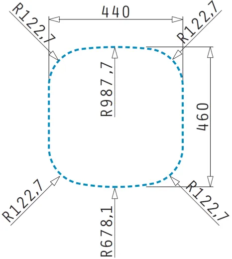 PYRAMIS Kchensple Kania (46x48) 1B Einbausple / Edelstahlsple Siebkorb als Stopfenventil