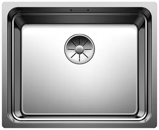 BLANCO Kchensple Etagon 500-IF Edelstahlsple / Einbausple Flachrand mit Ablaufsystem InFino und Handbettigung