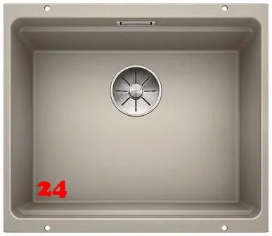 BLANCO Kchensple Etagon 500-U Silgranit PuraDurII Granitsple / Unterbaubecken Ablaufsystem InFino mit Handbettigung