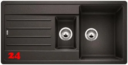 BLANCO Kchensple Legra 6 S Silgranit PuraDurII Granitsple / Einbausple mit Handbettigung