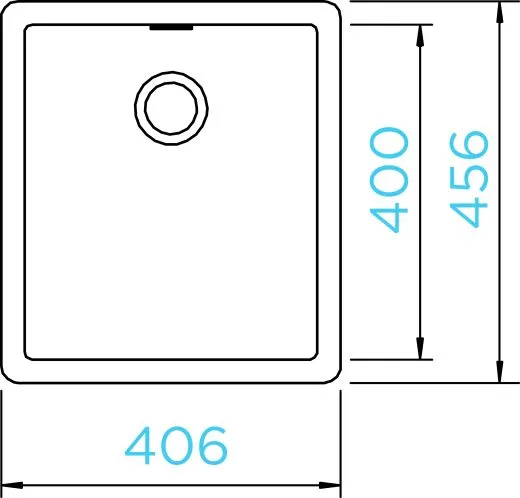 ❎ SCHOCK Kchensple Greenwich N-100S-U Cristadur Nano-Granitsple / Unterbausple mit Drehexcenter